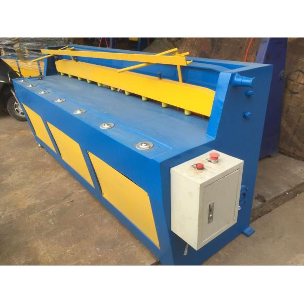 Electric metal plate shearing machine