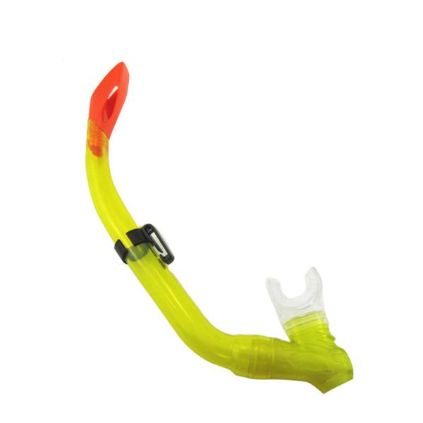 Tubo superior inteiramente seco do tubo de respiração do silicone do produto comestível para o mergulho
