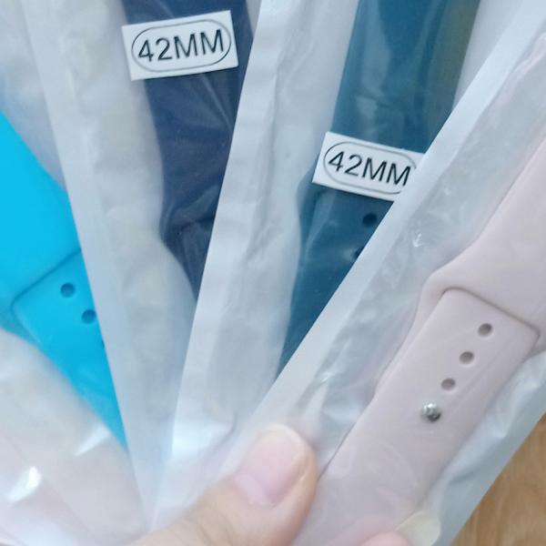 38MM 40MM 42MM 44MM Sport Silicone Watch Strap Belt For Apple IWatch 6