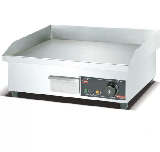 Flat Plate EG-818 Snack Bar Equipment 220V Electric Griddle