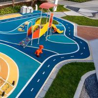 EPDM Rubber Granules Recycled Safety Colorful Granulated Rubber Surface