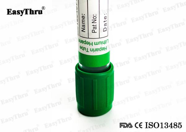 PET Glass Blood Sample Collection Tubes Vacuum Multi Function