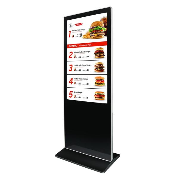 Assoalho completo de HD 1920×1080P que está o Signage de Digitas 55 polegadas para o shopping