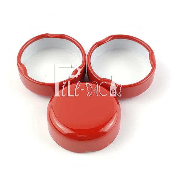 завинчивая пробка металла Tinplate крышки 48mm 53mm 58mm крышек бутылки стекла сока 38mm 43mm
