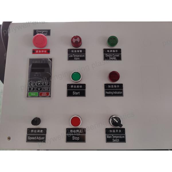 Автоматический промышленный штрангпресс одиночного винта, машина штрангпресса нейлона PA66 с профессиональным сушильщиком