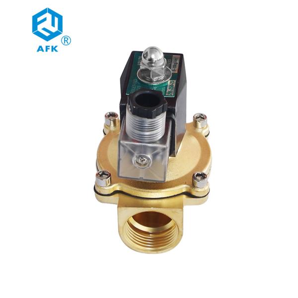 12V 24V 110V 220V AFK 2T Lpg Gas Solenoid Valve 3/4 Inch