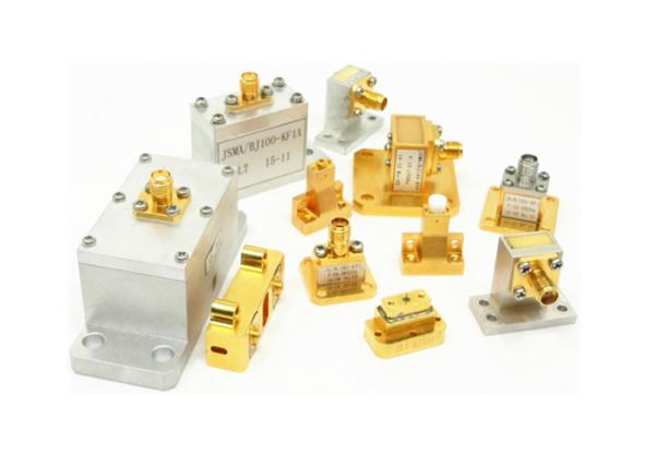 Female Right Angle WR28 Waveguide To Coaxial Adapter High Power K2.92mm
