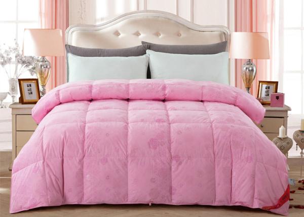 300 Thread Solid Printed Polyester 160*220cm Fiber Quilts
