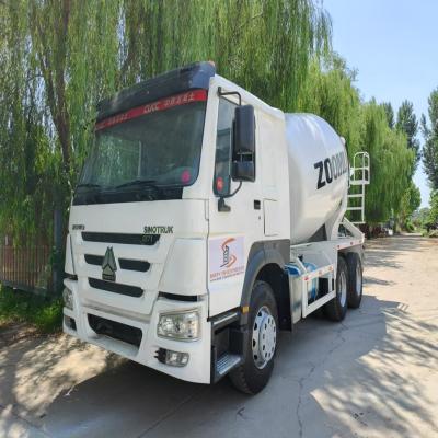 HOWO 371 Used Concrete Trucks 8x4 Cement Mixer