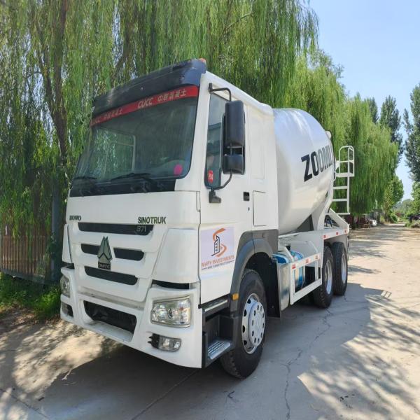 HOWO 371horse power Used Concrete  Trucks 8x4 Cement Mixer diesel