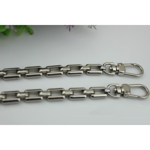 Hot selling zinc alloy light gold 120 mm length clutch bag chain for strap
