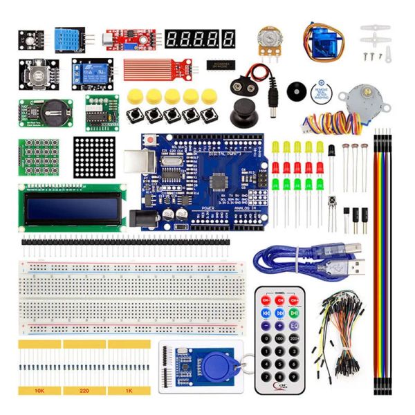 UNO R3 Learning Kit Starter Kit Stepper Motor Learning Kit RFID Kit Breadboard Kit