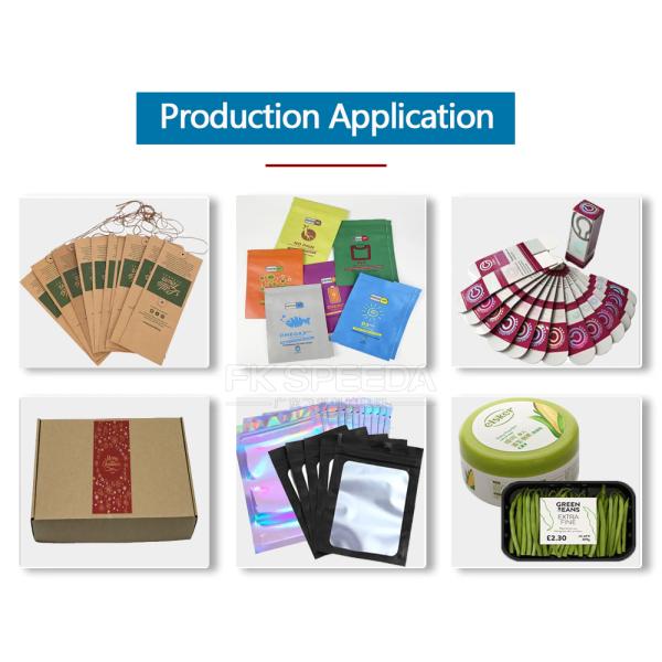 Усовершенствованная автоматическая косметическая маркировка для пластиковых круглых и плоских бутылок FK-622