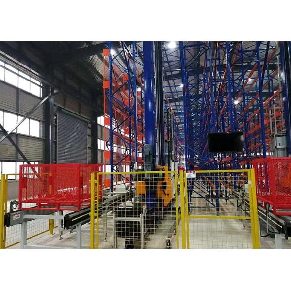 Stereo ASRS Solutions , Automated Item Retrieval System High Pallet Racks