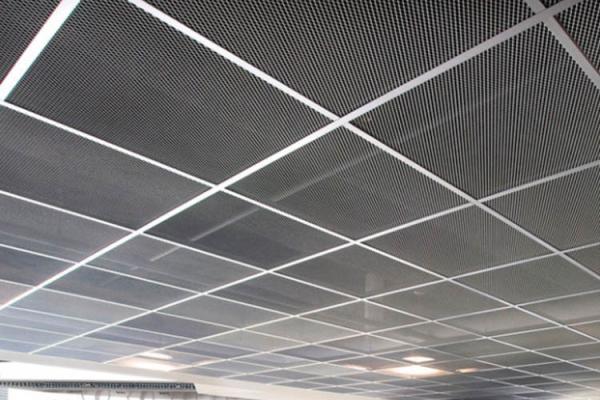 Three Dimensional Effect Stainless Steel Ceiling Panels Increase Space Layering