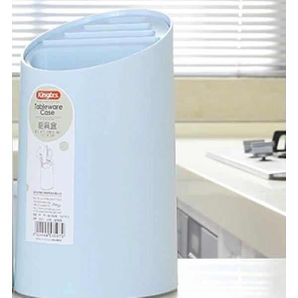 Tube Drainer Cutlery Chopstick Holder Box Plastic Kitchen Organizers