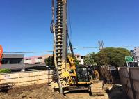 aparejo de taladro rotatorio multifuncional de la pila de la fundación del CFA del taladro del agujero de la plataforma de perforación 34.3MPa 150kNm