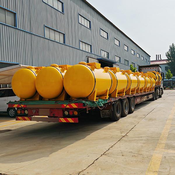 CG1.1Y Tanks de stockage de produits chimiques en alkyl-aluminium transportés avec des caractéristiques de sécurité de pression d'essai de 15 bar