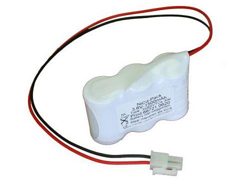 A bateria de Nicd da iluminação de emergência embala a alta temperatura de D4000 3.6V D4000