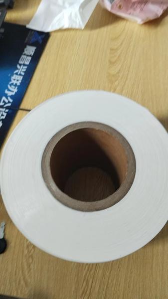 Superfície em relevo Filme de plástico solúvel em água branco azul 25 microns para blocos