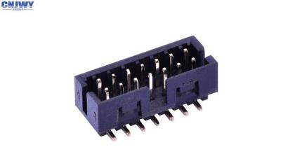 Horizontal Surface Mount Pin Header , 2 * 07 Pin 2 Mm Header Connector