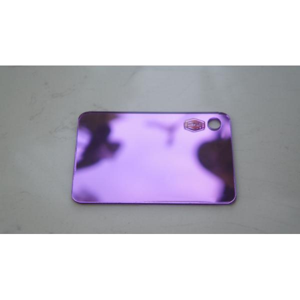 Оптовая продажа 3 мм 4x8 розового золота серебра перспективного зеркала акрилового листа с пленкой PE