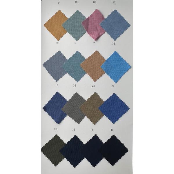 SLUB Style Printed Custom Bamboo Fabrics for Clothing 100% Polyester Woven Textile