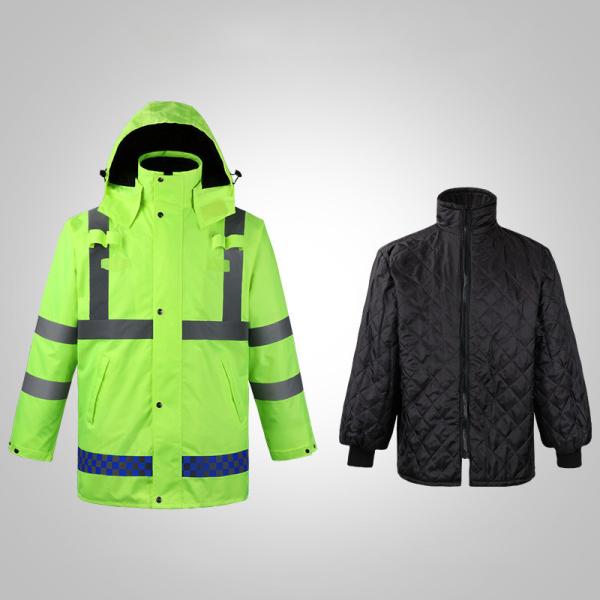 Windproof Reflective Safety Rainwear OEM High Visibility Rain Suits