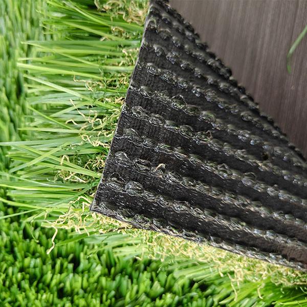 Fire Resistant low maintenance Customizable Artificial Grass with 50mm Pile height and 12600 Dtex