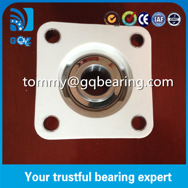 Белый корпус Пластиковая подушка - блок линейные шариковые подшипники Прочность UCF205-16