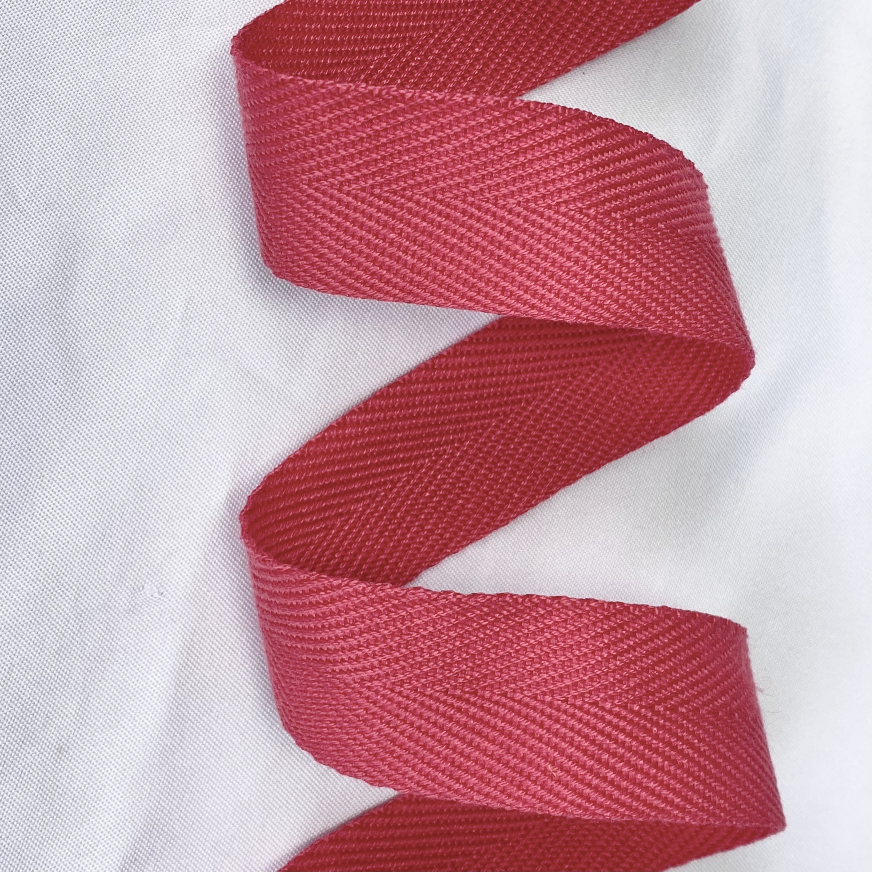 Herringbone polyester-cotton webbing Various colors Backpack strap Belt Handbag strap