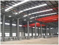 Prefab Steel Structure Workshop with H-Section Beams 50-Year Lifespan