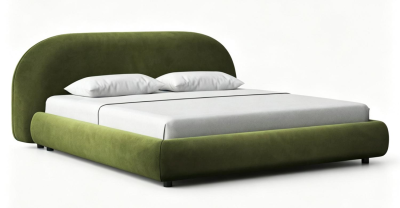 Large Family Oversized Leather Upholstered Bed