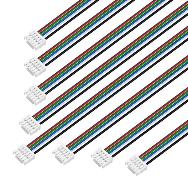 5Pin Flexible Rgb Rgbw Cable Connector For LED Strip Lights Female Led Strip Connector Clip Cable Extension Wire