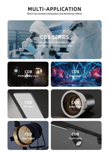 Chips LED Bi-Colour Branco + Quente Branco Com PCB Radiadores de Alumínio High Power Chip Beads 18w 24w 25w 30w