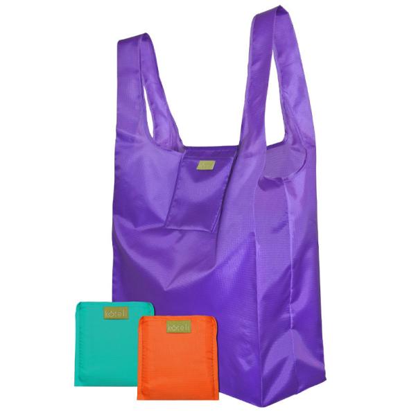 Bulk Foldable Shopping Bag Recyclable Polyester Lightweight Tote