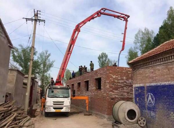 Flexible Easy Control Concrete Pump Truck 21m/25m/29m Fast Operation