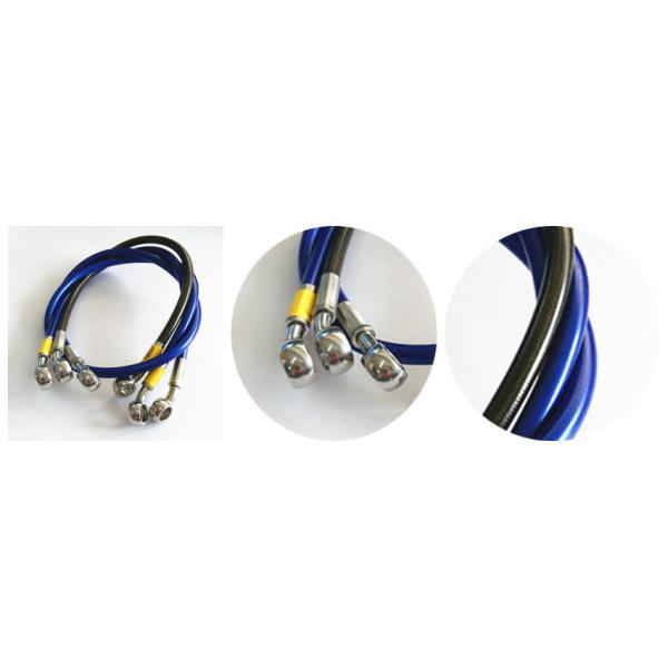 ISO9001Certificated DOT FMVSS106 approved 1/8 size racing car and racing motorcycle stainless steel braided hose