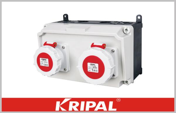 Outdoor Temporary Power Distribution Box for Socket Power Supply