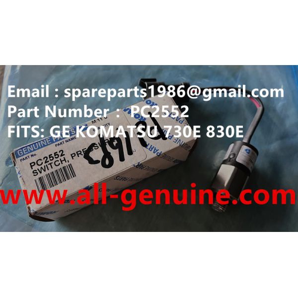 PC2552 SWITCH PRESSURE NHL NTE200 NTE240 KOMATSU 730E 830E 930E 960E MINING DUMP TRUCK WHEEL MOTOR DRIVE GE