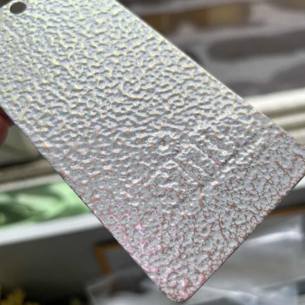 Color Shifting Hammer Texture Powder Coating for Metal Surface with Customized Gloss