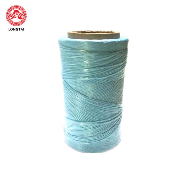 Chama de 430 Tex - fio retardador do enchimento dos PP do azul usado para o fio e o cabo