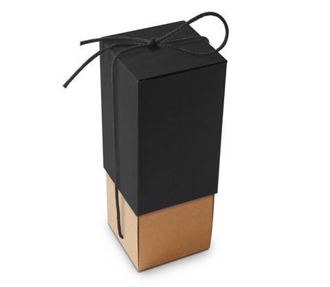 Recycled Paper Food Packaging Wine Box With Lid CE FSC IOS9001 Approval