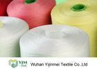 Eco Friendly Ring Spun Polyester Yarn , Color 100 Polyester Dyed Yarn