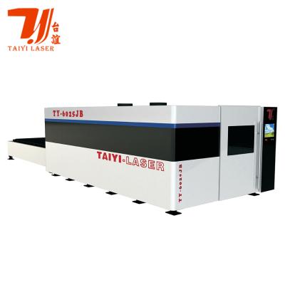 High Power Full Enclosed CNC Fiber Laser Cutting Machine Cypcut Hypcut Beckhoff