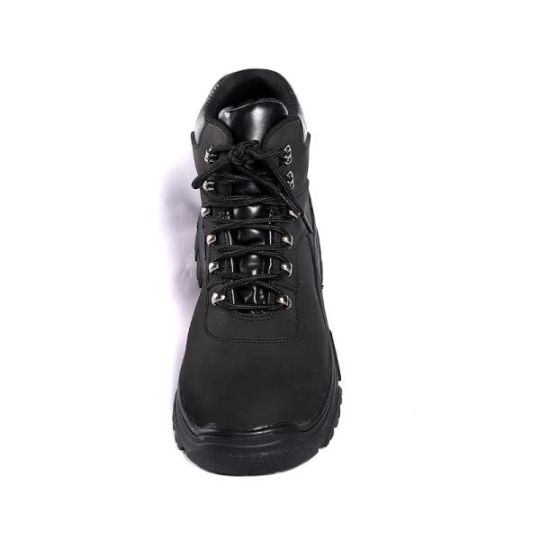 Anti Static Genuine Leather Work Anti Puncture Anti Smashing Boots Steel Toe Steel Plate Safety Shoes