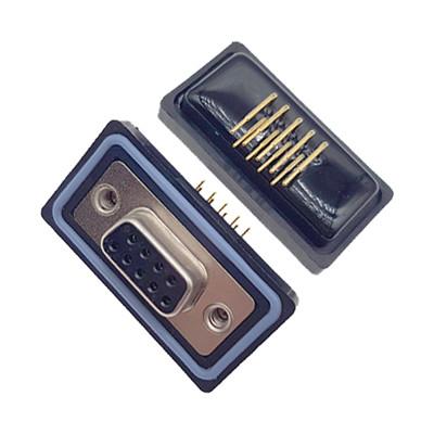 Waterproof IP67 D - SUB 37P Male 90 Degree DIP Connector