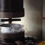 Chaîne de production inférieure de cylindre de LPG d'anneau base formant la machine 3KW