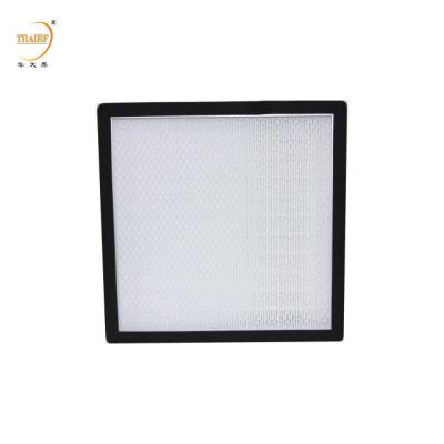 Aluminium Alloy Frame H13 H14 Mini Pleat Hepa Air Filter High Efficiency