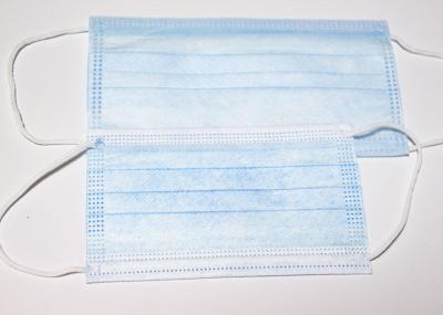 Anti Germs Children'S Disposable Face Masks Blue Disposable Earloop Face Mask